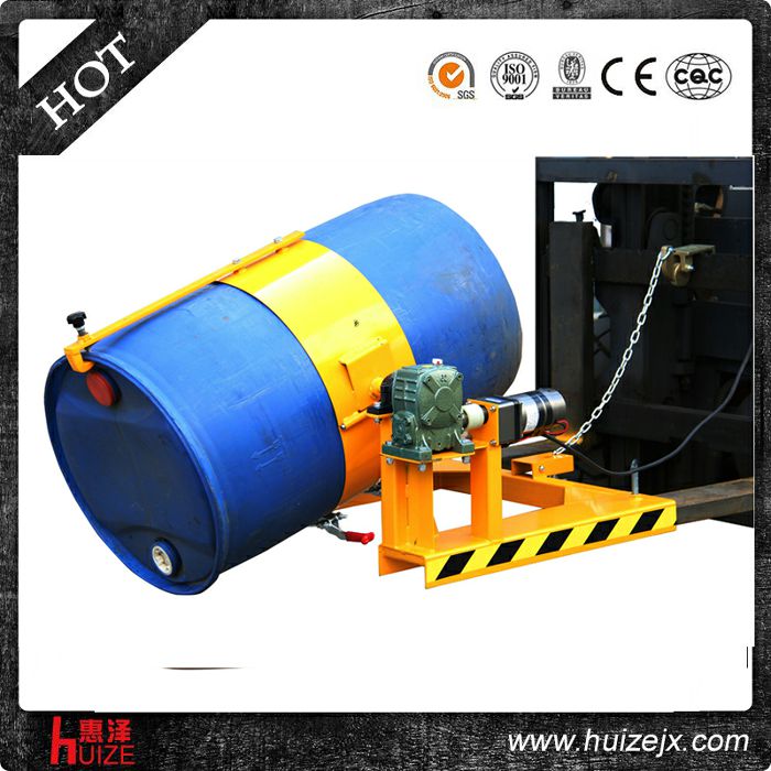 叉車專用倒桶機(jī)具（塑鐵桶，電翻轉(zhuǎn)）