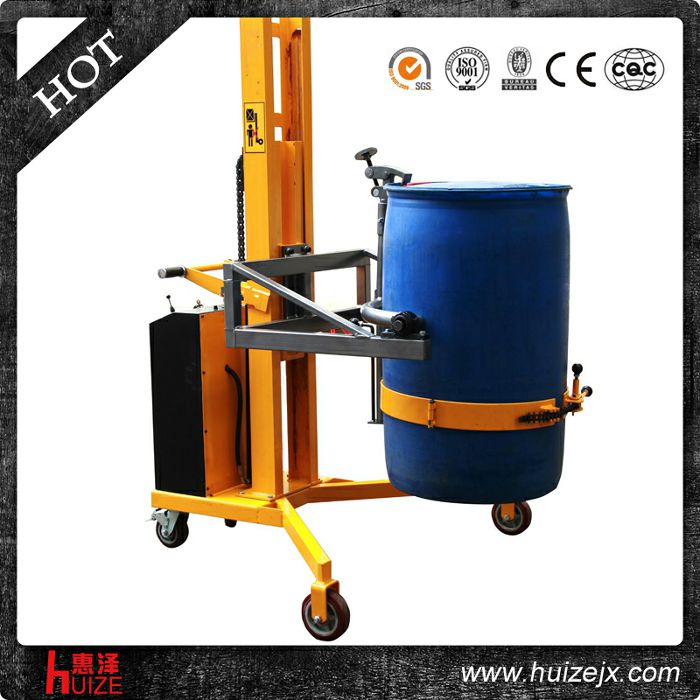 半電動(dòng)油桶車（直角腿，夾鐵桶翻轉(zhuǎn)）3
