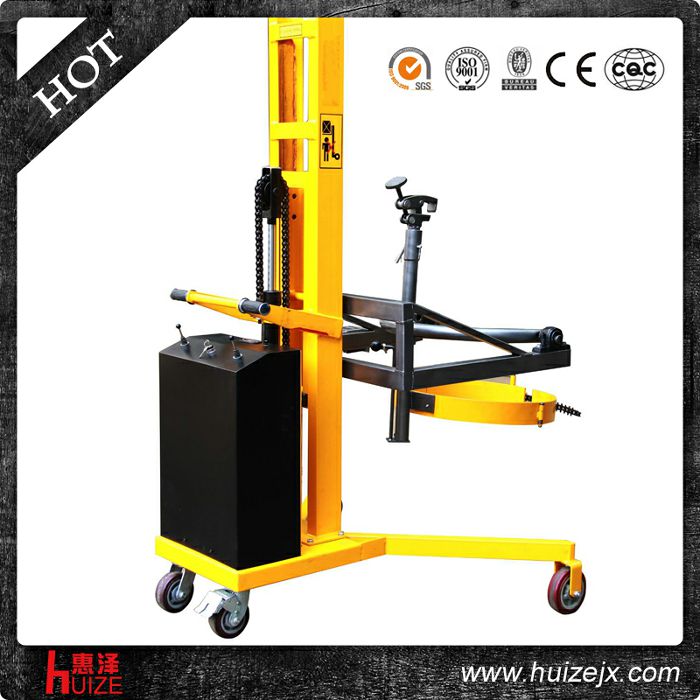 半電動(dòng)油桶車(chē)（直角腿，夾鐵桶翻轉(zhuǎn)）2