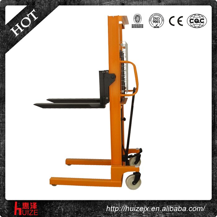 黃色手動(dòng)堆高車 黃色手動(dòng)堆高車